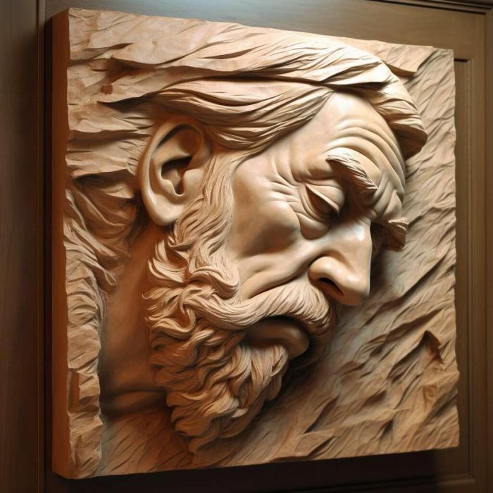 نموذج ثلاثي الأبعاد لآلة CNC 3D Art 